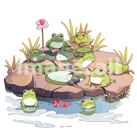 Clipart Frogs (5)