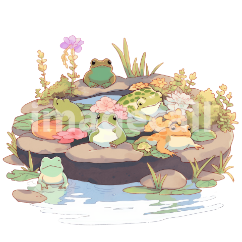 Clipart Frogs (6)