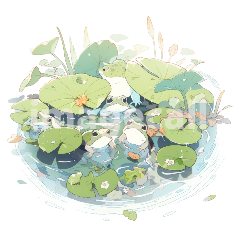 Clipart Frogs (2)