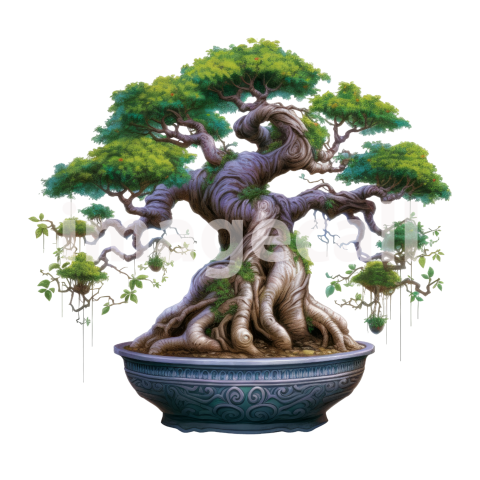 Clipart Bonsai Tree (12)