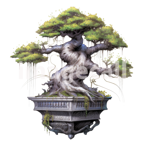 Clipart Bonsai Tree (18)