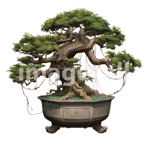 Clipart Bonsai Tree (17)