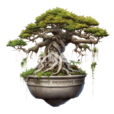 Clipart Bonsai Tree (10)