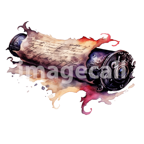 Clipart Ancient Scroll (2)