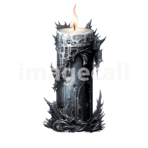 Clipart Gothic Candles (15)