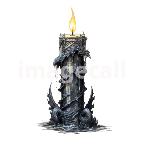 Clipart Gothic Candles (12)