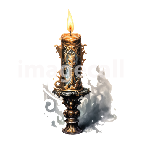 Clipart Gothic Candles (11)