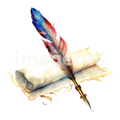 Clipart Magical Quill (1)