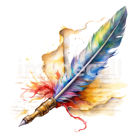 Clipart Magical Quill (4)