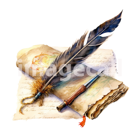 Clipart Magical Quill (19)