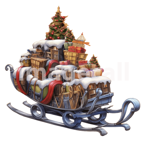 Clipart Sleigh (15)