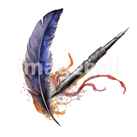 Clipart Magical Quill (7)