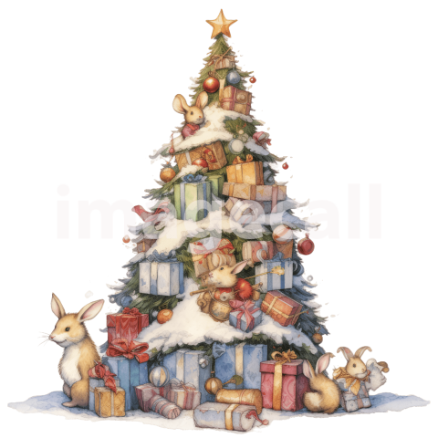 Clipart Christmas Tree (5)