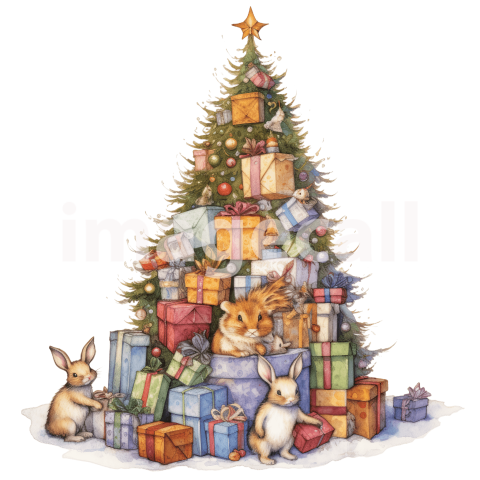 Clipart Christmas Tree (1)