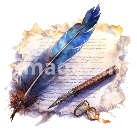 Clipart Magical Quill (10)