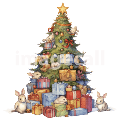 Clipart Christmas Tree (18)
