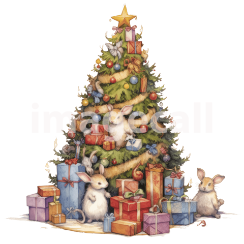Clipart Christmas Tree (9)