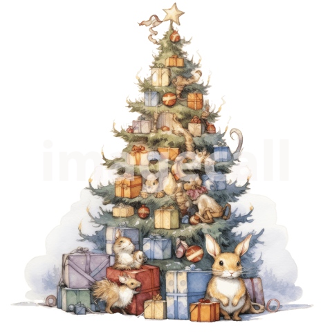 Clipart Christmas Tree (20)