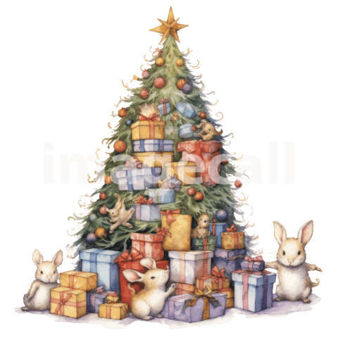 Clipart Christmas Tree (19)