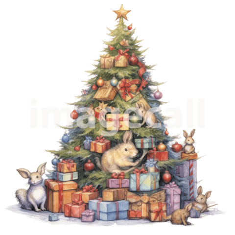 Clipart Christmas Tree (14)