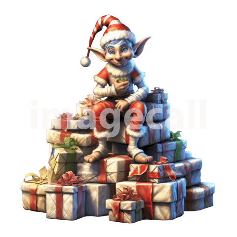 Elf on presents (5)300dpi