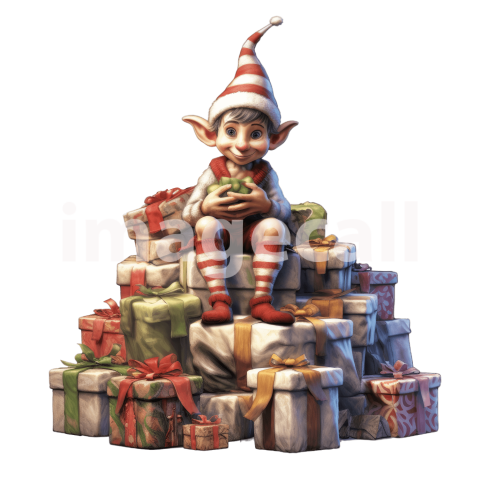 Elf on presents (14)300dpi