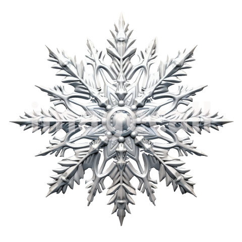 Clipart Snowflake (4)