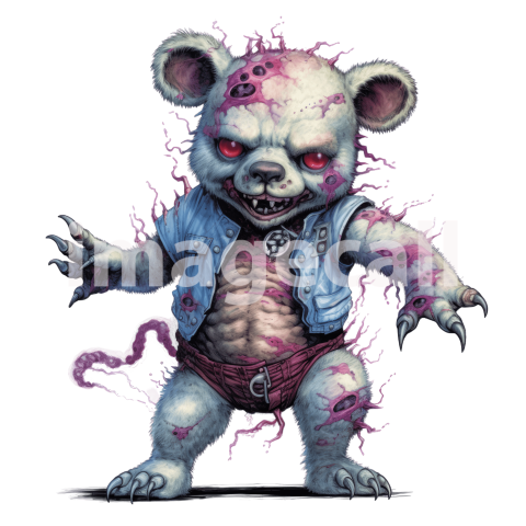 Clipart Teddy Zombie (1)