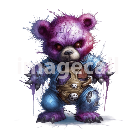 Clipart Teddy Zombie (8)