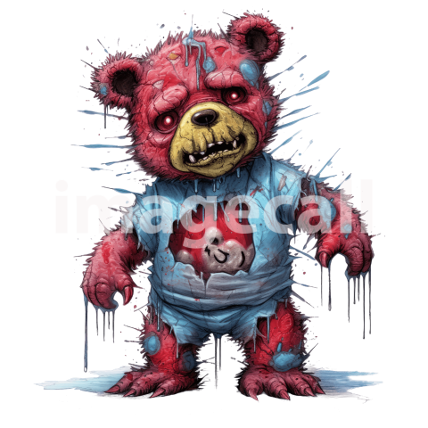 Clipart Teddy Zombie (9)