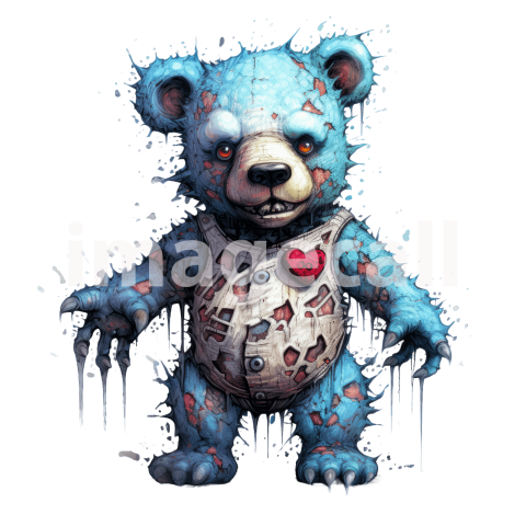 Clipart Teddy Zombie (10)