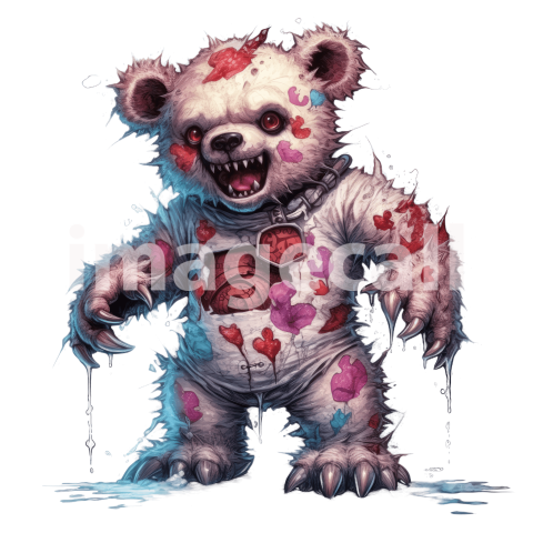 Clipart Teddy Zombie (11)