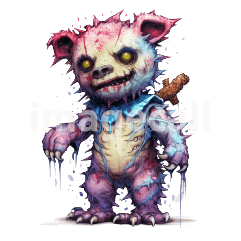 Clipart Teddy Zombie (14)