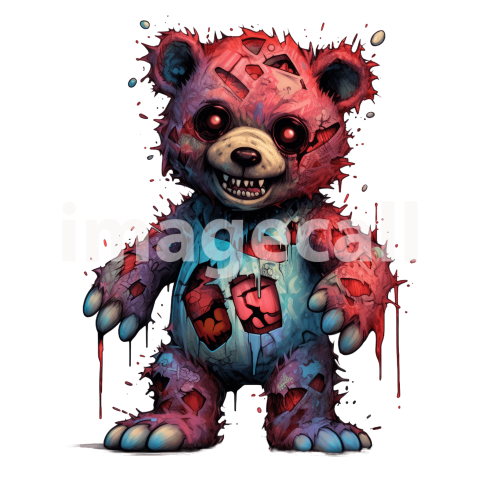 Clipart Teddy Zombie (17)
