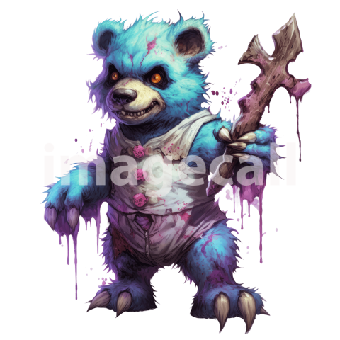 Clipart Teddy Zombie (16)