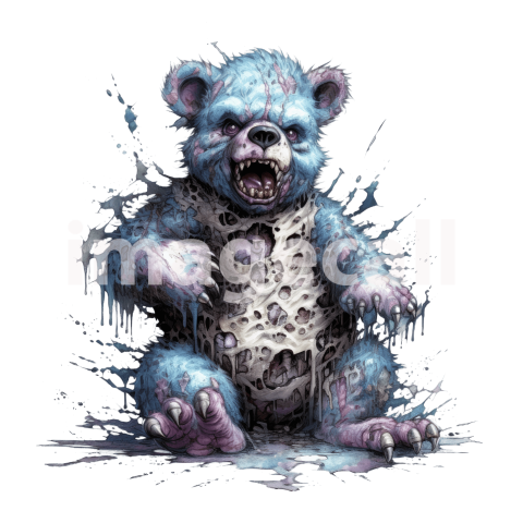 Clipart Teddy Zombie (15)