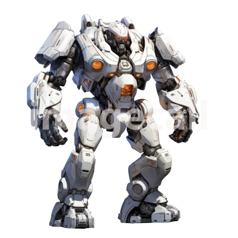 Clipart Mech Warrior (1)