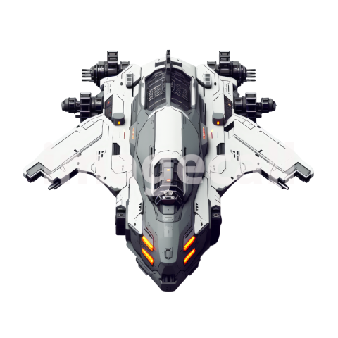 Clipart Spaceship (7)