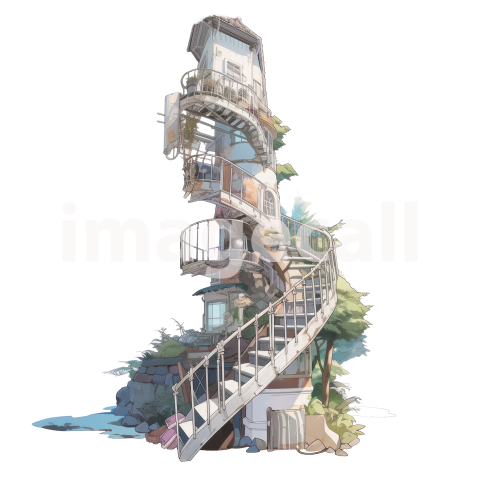 Clipart Secret Stairs (3)