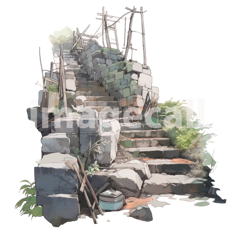 Clipart Secret Stairs (4)