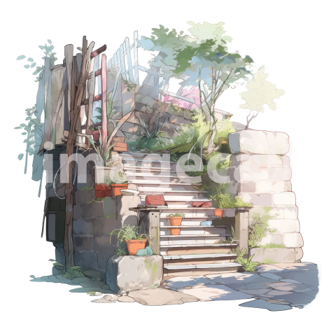Clipart Secret Stairs (6)