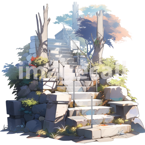 Clipart Secret Stairs (2)