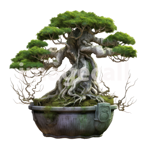 Clipart Bonsai Tree (2)
