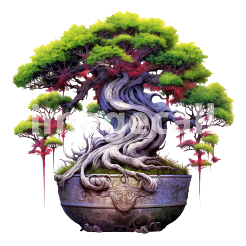 Clipart Bonsai Tree (6)