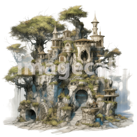 Clipart Elven Kingdom (17)