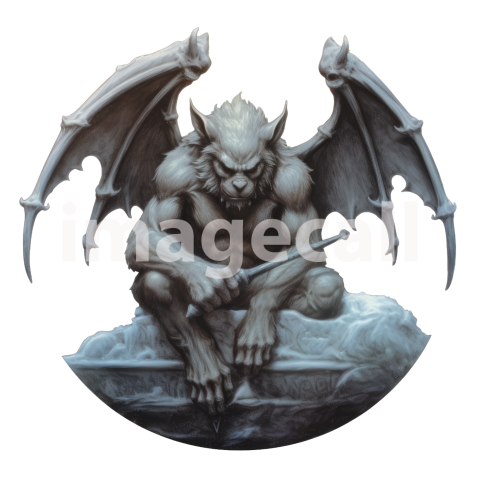 Clipart Gargoyle (6)