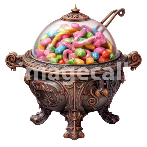 Clipart Candy Cauldron (4)