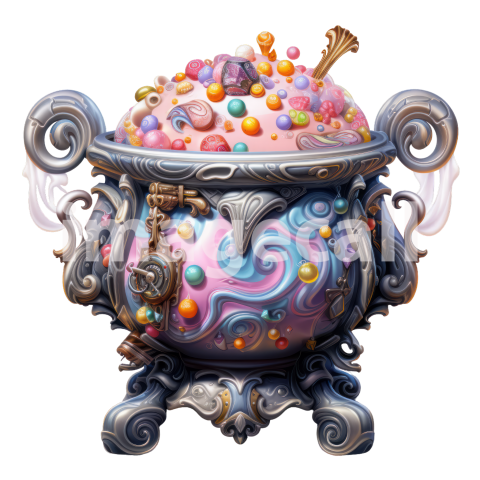 Clipart Candy Cauldron (2)