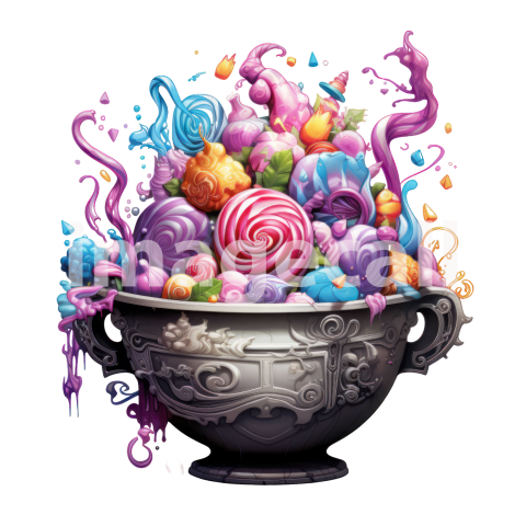 Clipart Candy Cauldron (8)