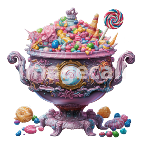 Clipart Candy Cauldron (7)